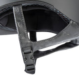 Shires Karben Amity Leather Riding Hat #colour_black