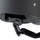 Shires Karben Amity Leather Riding Hat #colour_black