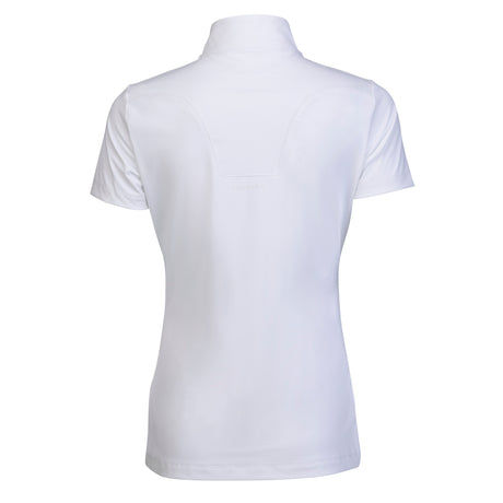 Shires Aubrion Optima MX Show Shirt - Young Rider #colour_white