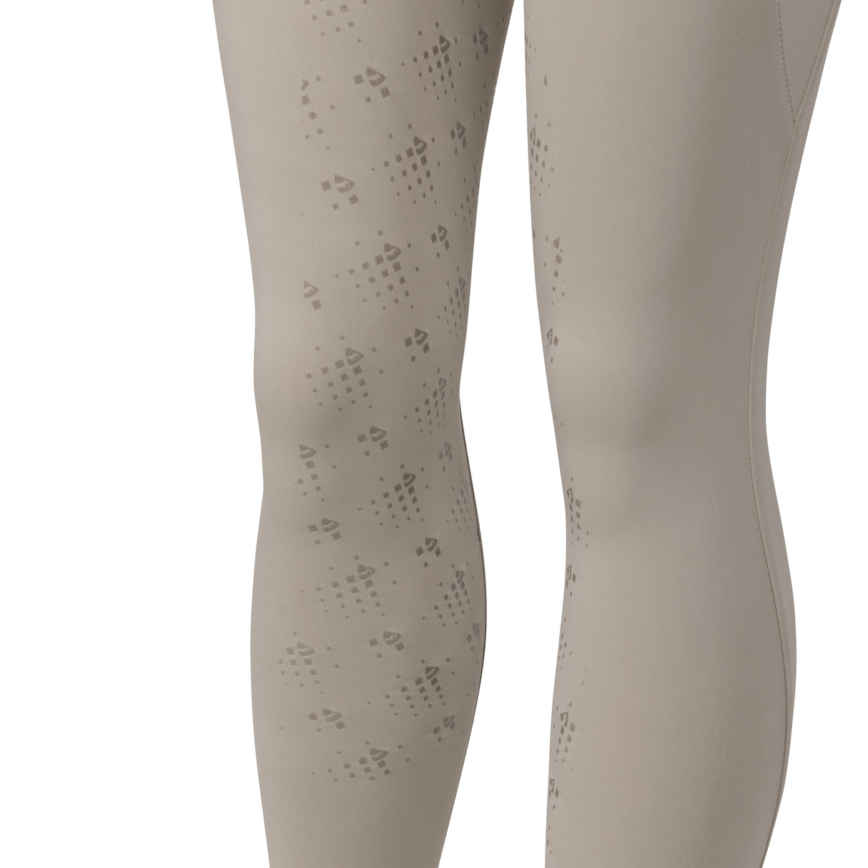 Shires Aubrion Optima LX Riding Tights - Young Rider #colour_beige