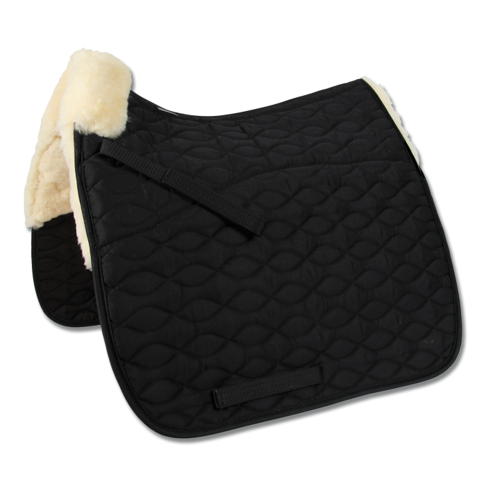 Waldhausen Milan Lambskin Saddle Pad #colour_black