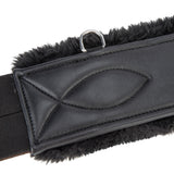 Shires Velociti LUSSO Anatomical SupaFleece Girth #colour_black