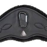 Shires Velociti LUSSO Anatomical SupaFleece Girth #colour_black