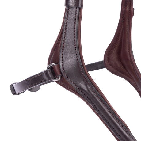 Shires Velociti LUSSO Elite Grackle Noseband #colour_havana