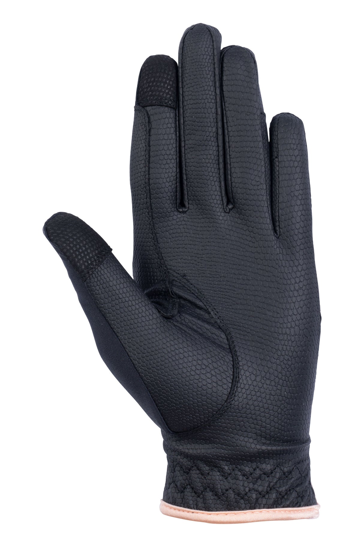 HKM Riding Gloves -Rosegold Glamour- Style #colour_black