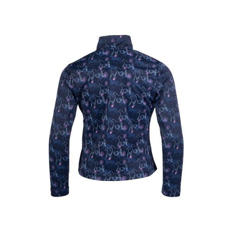 HKM Functional shirt -Bria- long sleeve #colour_deep-blue