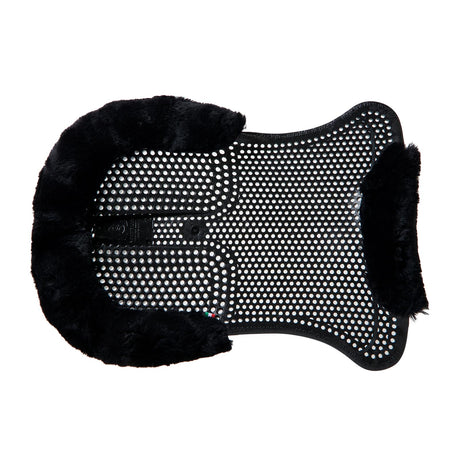 Acavallo Gel Ns-S Classic-S Cut-Out Rear Riser #colour_black-black