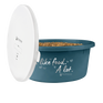 Waldhausen XL Feeding Bowl "I Like Food. A Lot." With Lid #colour_petrol-blue