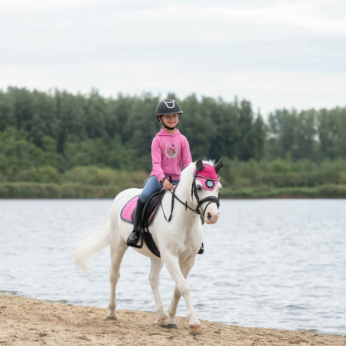 HKM Children's Hoody -Diana- #colour_pink