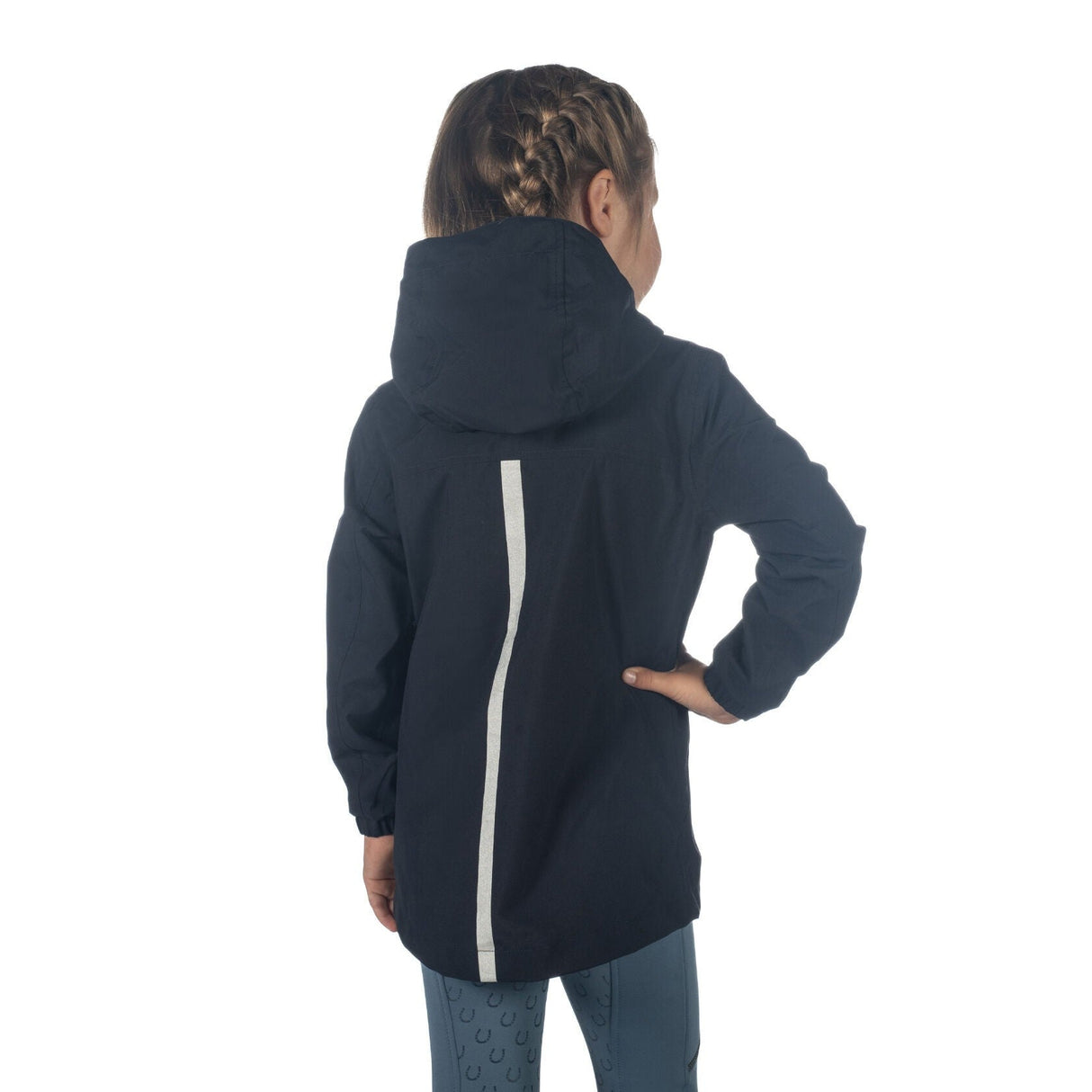 HKM Children's Rain Jacket -Cloudy- #colour_deep-blue