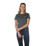 HKM Ladies T-shirt -Excellent- #colour_grey-green