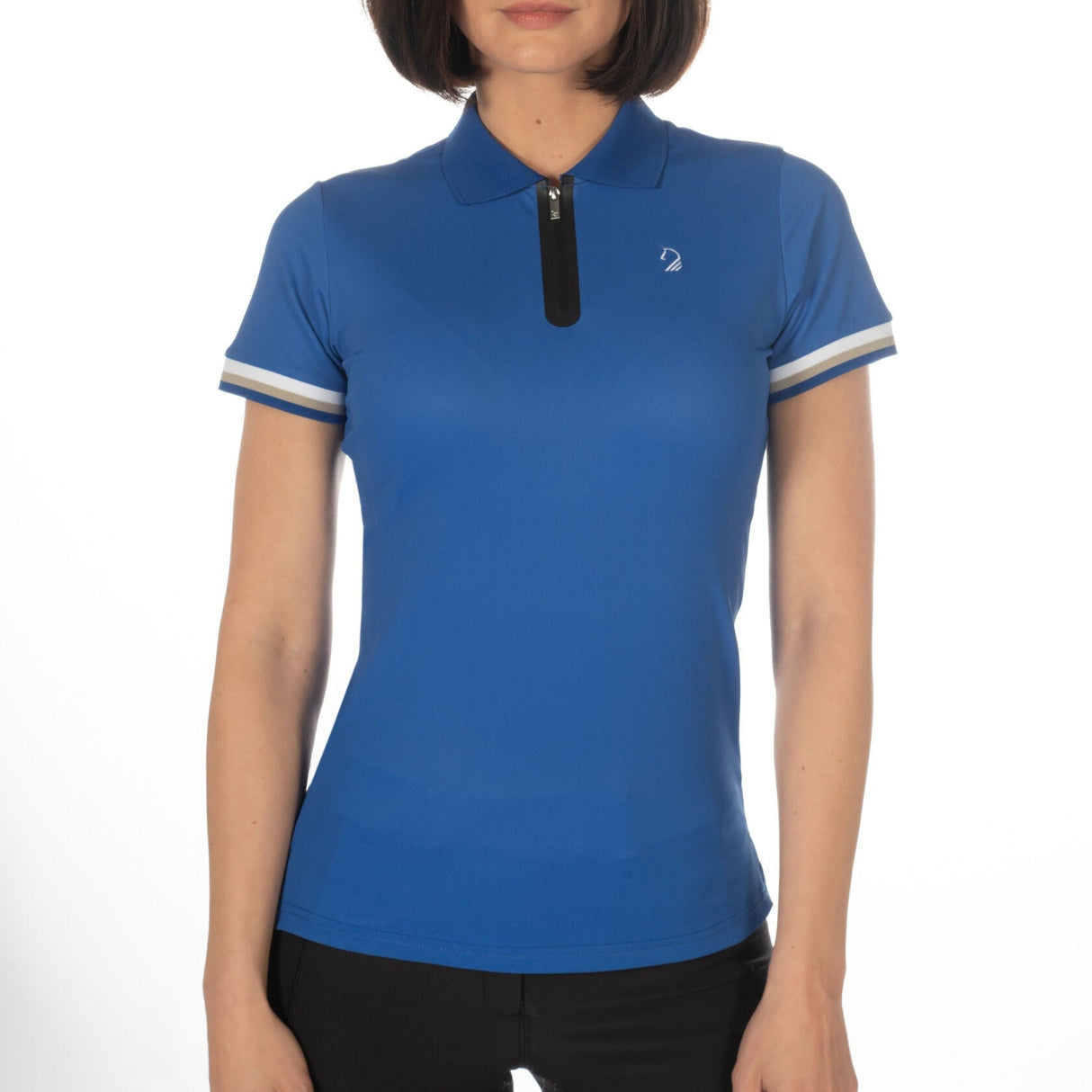 HKM Ladies Polo Shirt -Amalfi- #colour_blue