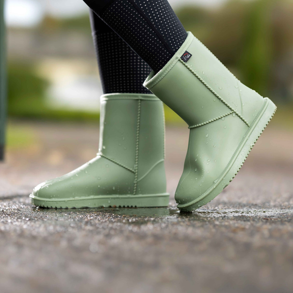 HKM All-Weather Boots -Davos Summer- #colour_jade-green