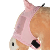 HKM Anti-Fly Mask -Hobby Horsing- #colour_rose