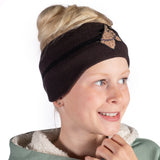 HKM Children's Headband -Mia- #colour_dark-brown
