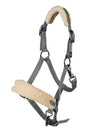 HKM Head Collar -Mia- For Shetland Ponies #colour_sage