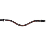 HKM Browband -Amour- #colour_black-taupe
