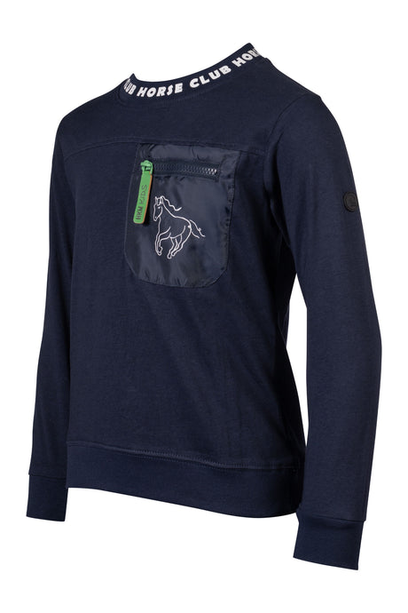 HKM Children's Longsleeve Shirt -Maui- #colour_deep-blue