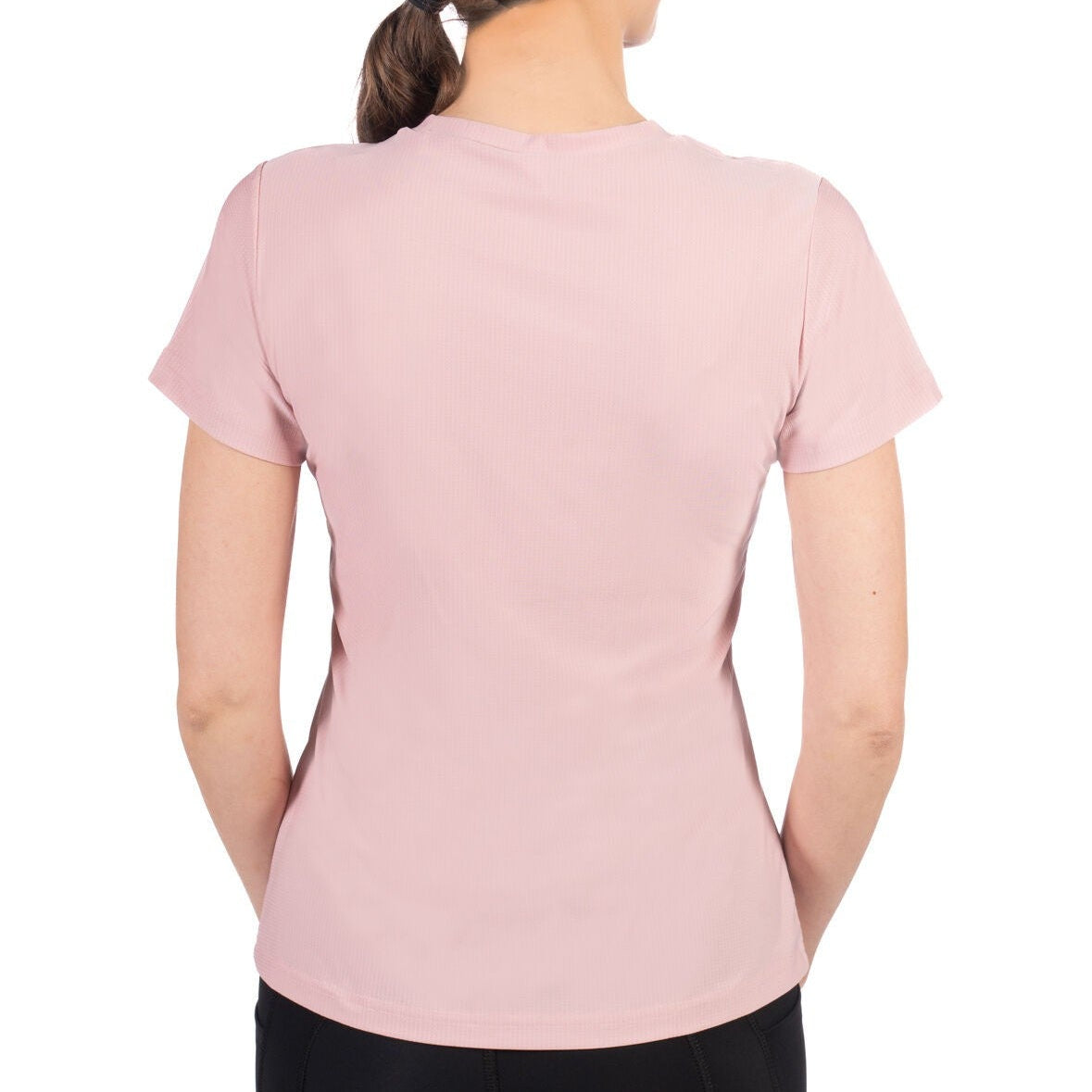 HKM T-Shirt -Sporty Mesh- #colour_antique-pink