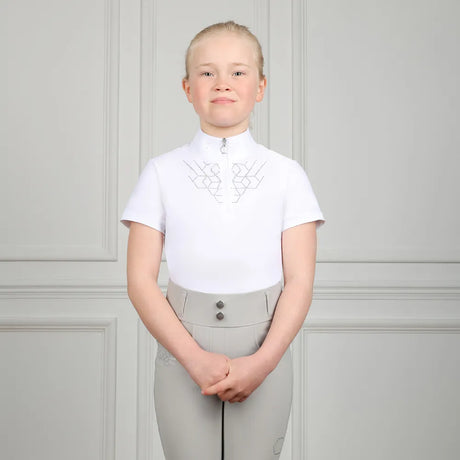 Coldstream Next Generation Ledmore Diamante Show Shirt #colour_white