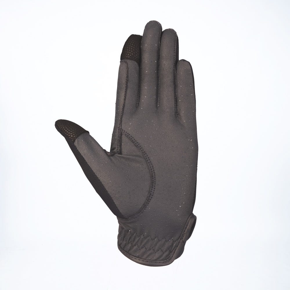 Coldstream Next Generation Children's Lintlaw CoolMesh Summer Riding Gloves #colour_black