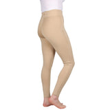 Hy Equestrian Melton Flex Riding Tights #colour_beige