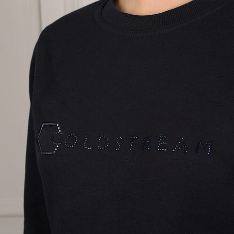 Coldstream Ladies Earlston Crystal Jumper #colour_navy