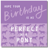 Gubblecote Beautiful Greetings Card #style_perfect-as-a-pony