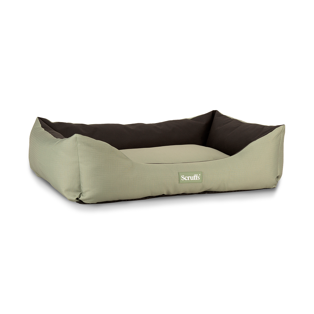 Scruffs Expedition Box Bed #colour_khaki-green