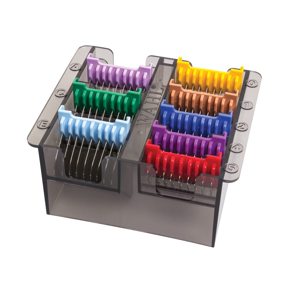 Wahl Stainless Steel Combs in Container