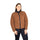 Hy Equestrian Elevate Style Teddy Fleece Jacket #colour_brown