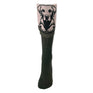 Waring Brooke Loyal Labrador Socks #colour_black-olive