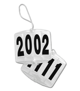 Waldhausen 4 Digit Head Numbers Quadrate #colour_white