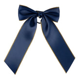 Supreme Products Picture Perfect Long Hair Bows #colour_navy-gold