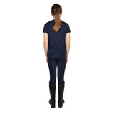 Hy Equestrian Children's Roka Reign Riding Tights #colour_navy