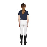 Hy Equestrian Children's Roka Reign Riding Tights #colour_white