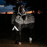 Horseware Ireland Amigo 1200D FieldSafe Reflectech Plus 0g Turnout Rug #colour_black-reflective-black