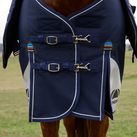 Weatherbeeta Comfitec Ultra 220G Detach-A-Neck Turnout #colour_navy