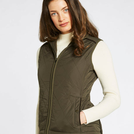 Dubarry Womens Heywood Gilet #colour_olive