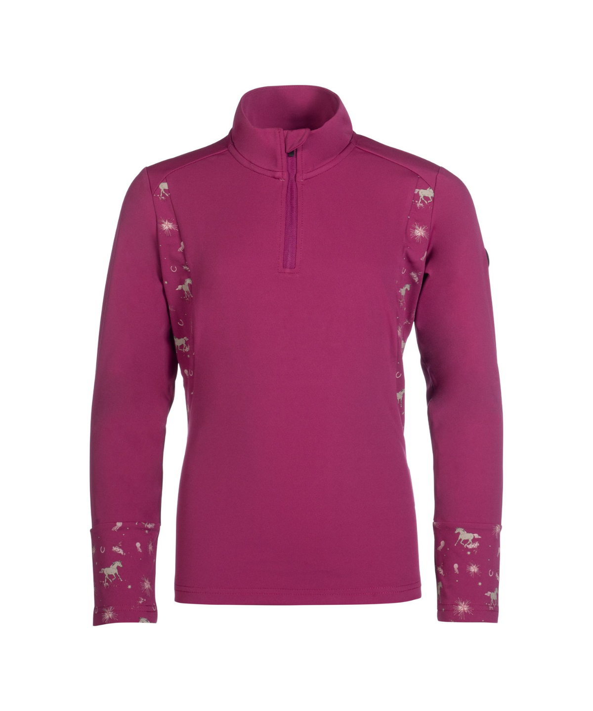 HKM Children's Functional Shirt -Polly- #colour_magenta