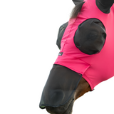 HKM Anti-Fly Mask -Elastic- with Nose #colour_magenta