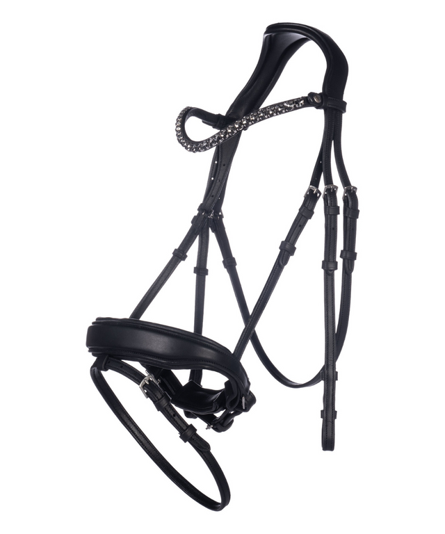 HKM Bridle -Livigno- #colour_black