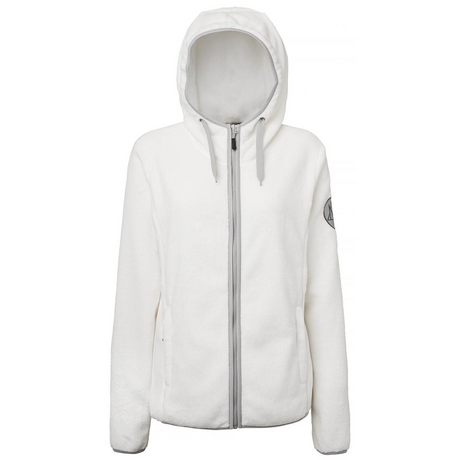 Mountain Horse Children's Fuzzy Hoodie #colour_snow-white