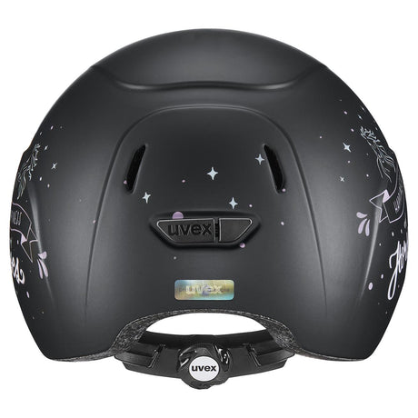 Uvex Kiddox Happy Horse Riding Hat #colour_black-matt