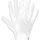 E.L.T Picot Adult Knit-Cotton Gloves #colour_white