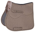 Covalliero Jump Saddle Pad #colour_taupe