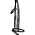Waldhausen Icelandic Ice Stone Bridle #colour_black-silver