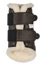 HKM Protection Boots -Comfort Premium Fur II- #colour_dark-brown