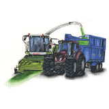 Kevin Milner Countryside Cards #style_silage-time