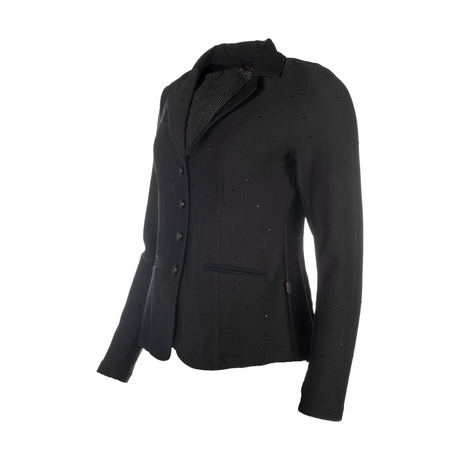 HKM Ladies Competition Jacket -Crystal- #colour_black